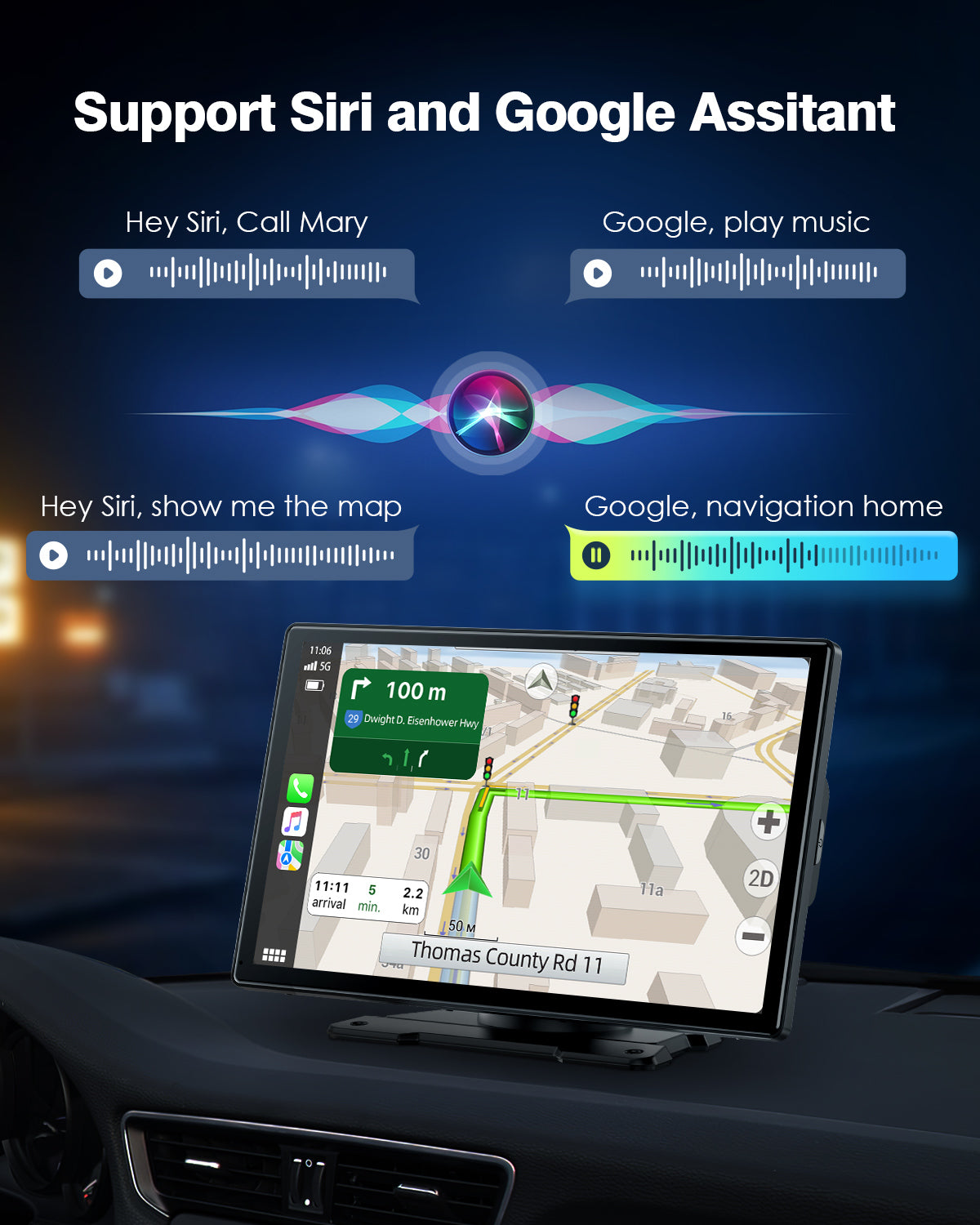 6.86 Inch Android Auto Dashcam with GPS Navigation - China Dashcam for Car,  Car Dashcam