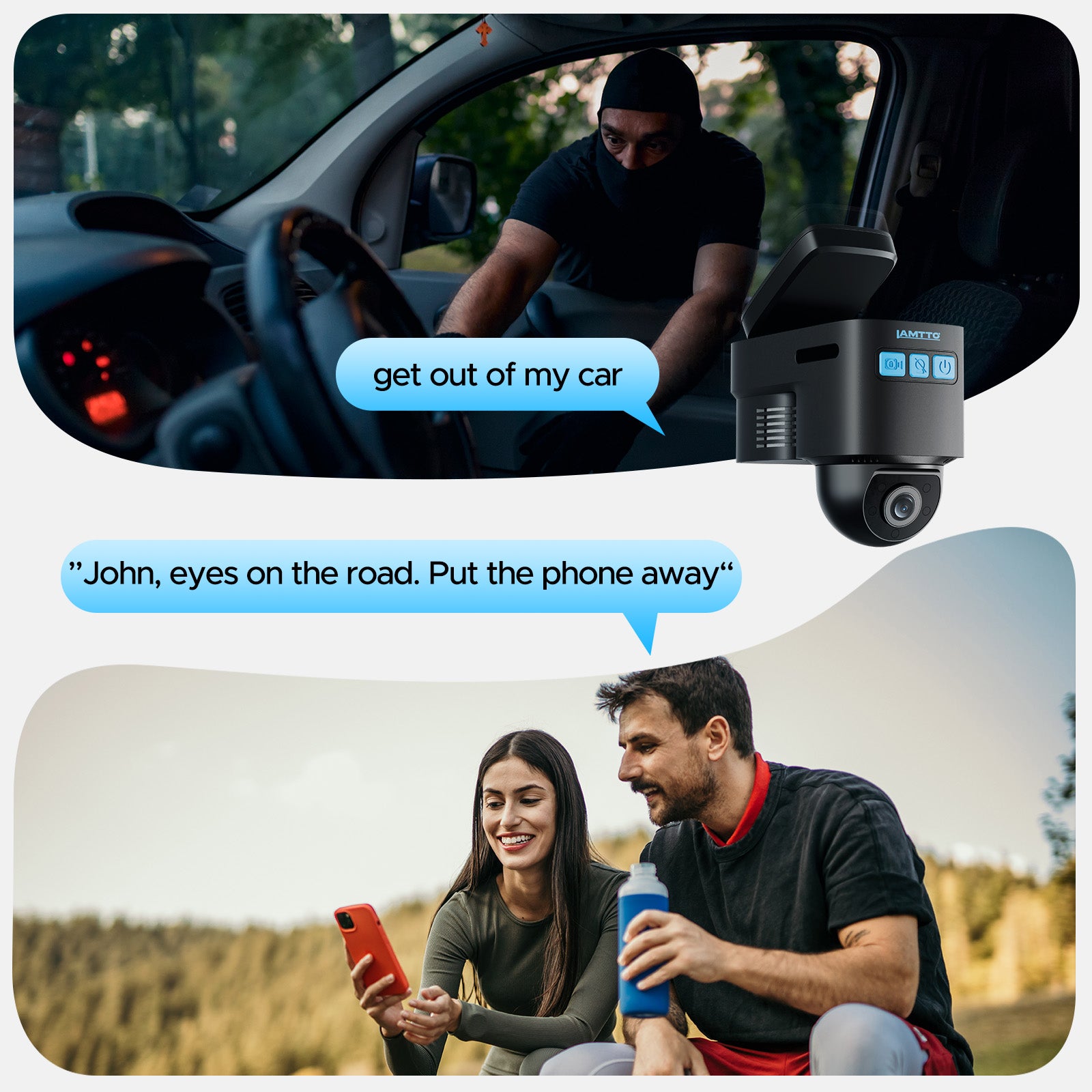 4G LTE Cellular Dash Cam, Remote Live-View & Location Event Video Alarm & Cloud Storage Car Security Camera