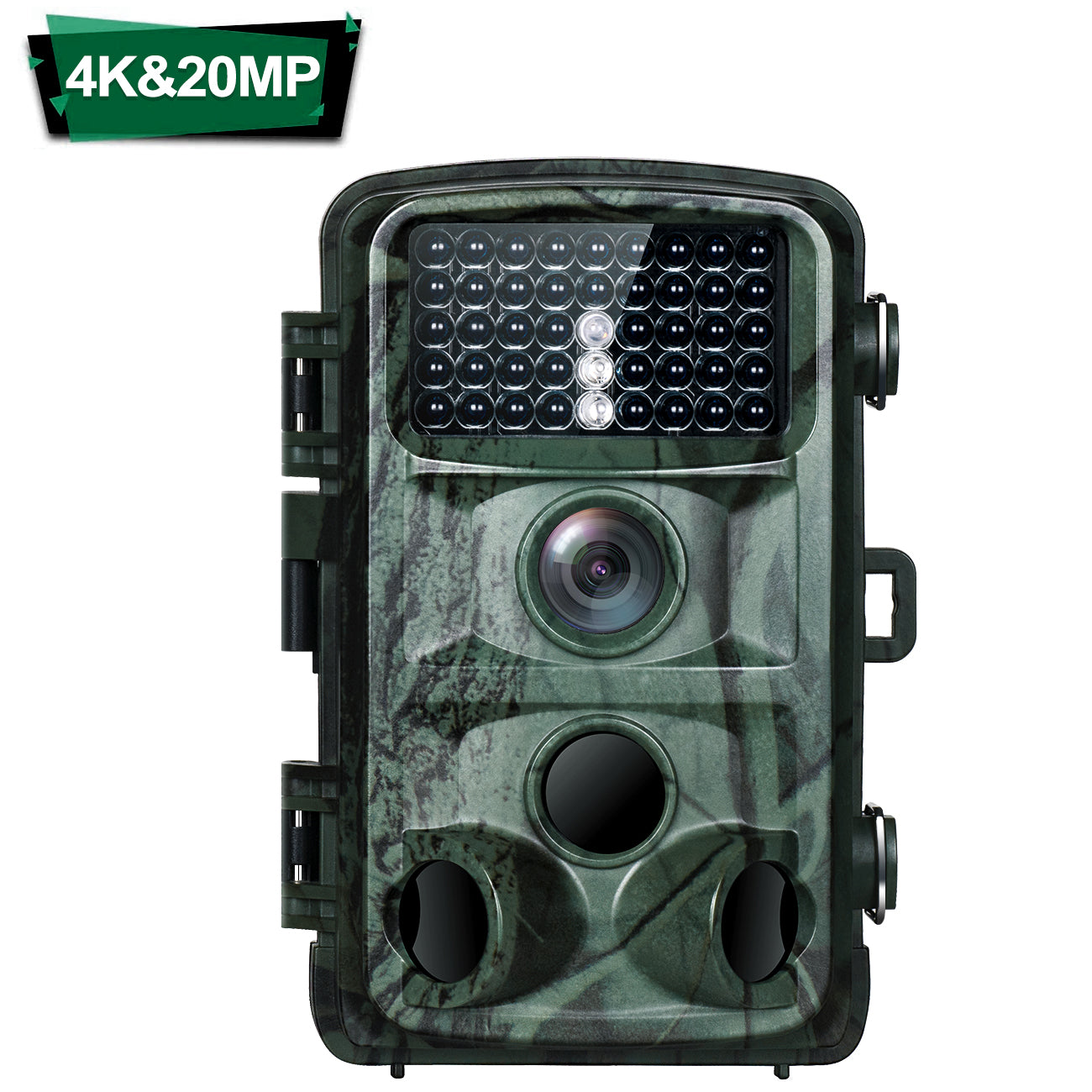 Toguard H45A 4K 20MP avec détecteur de mouvement Vision nocturne, déclencheur rapide 0.2S 2160P pour la chasse aux animaux sauvages