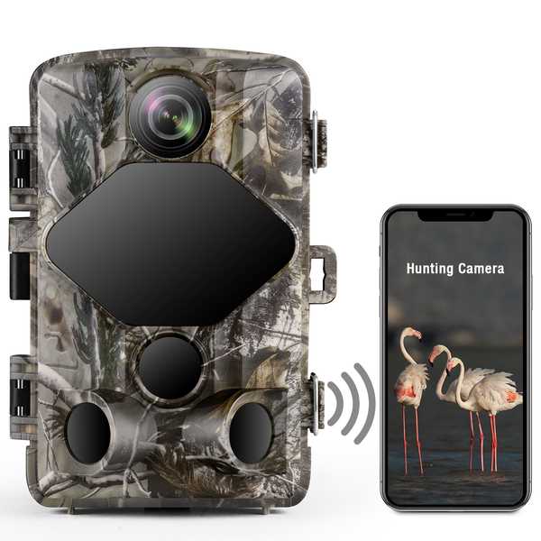 Toguard H75 4K Lite Trail Camera 24MP WiFi Bluetooth avec 46 LED infrarouges 850nm