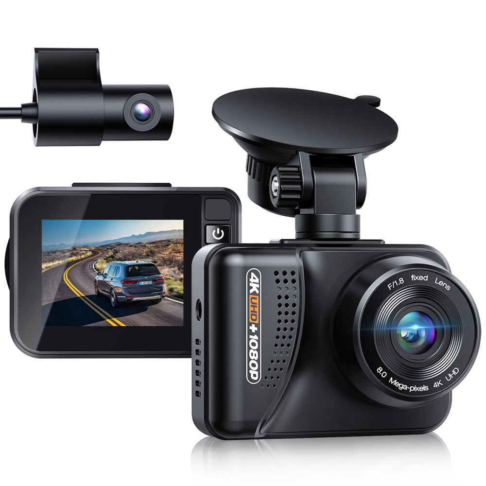 4K+1080P Front And Rear Mini Dash Cam For All Cars - Toguard – Toguard  camera