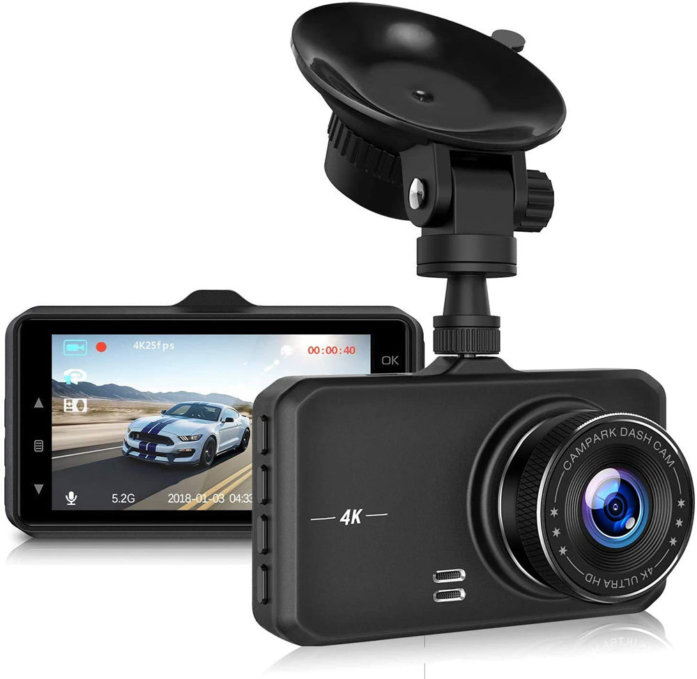 toguard DC10 Dash Cam 4K UHD DVR Driving Recorder Camera