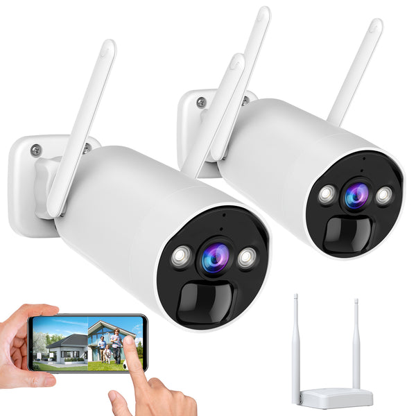 Toguard SC03 3MP Wireless Battery Security Camera And WiFi Base Station(Only available in the US)