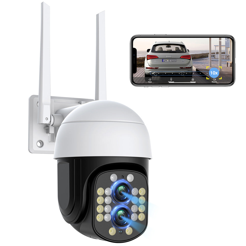 Toguard SC09 Wireless 10X Hybrid Zoom Auto Tracking 360° PTZ Security Camera （Only Available in Europe）