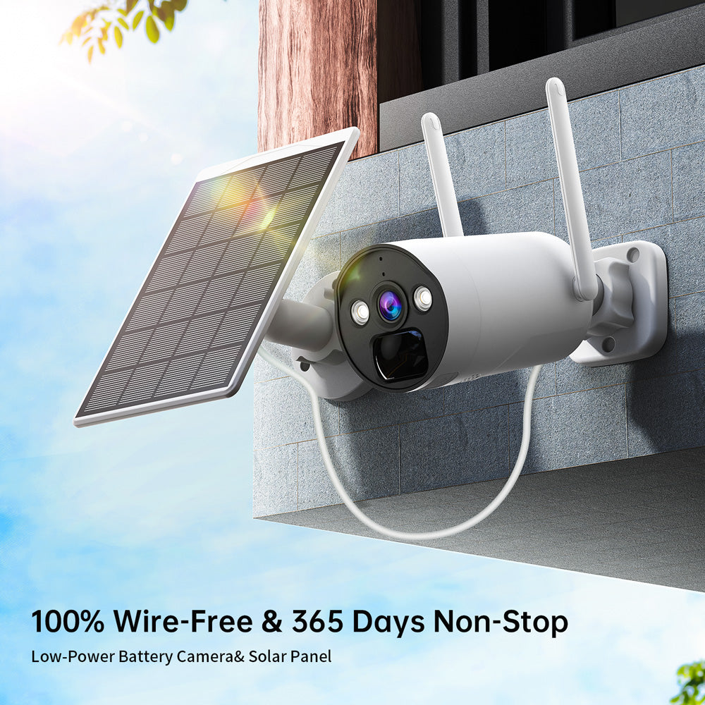 Toguard SC08 3MP Wireless Solar Security Camera With Color Night Vision