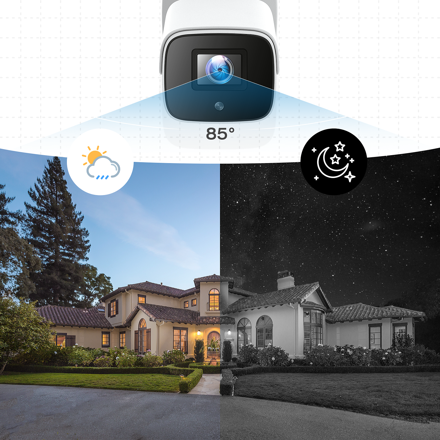A Single Security Camera For Toguard W504 Security System