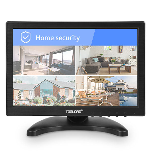 Toguard WR953 10.1" Inch IPS Touchscreen Monitor HD 1280x800 Portable Color Display Screen with VGA/HDMI/USB （Only Available In Europe）