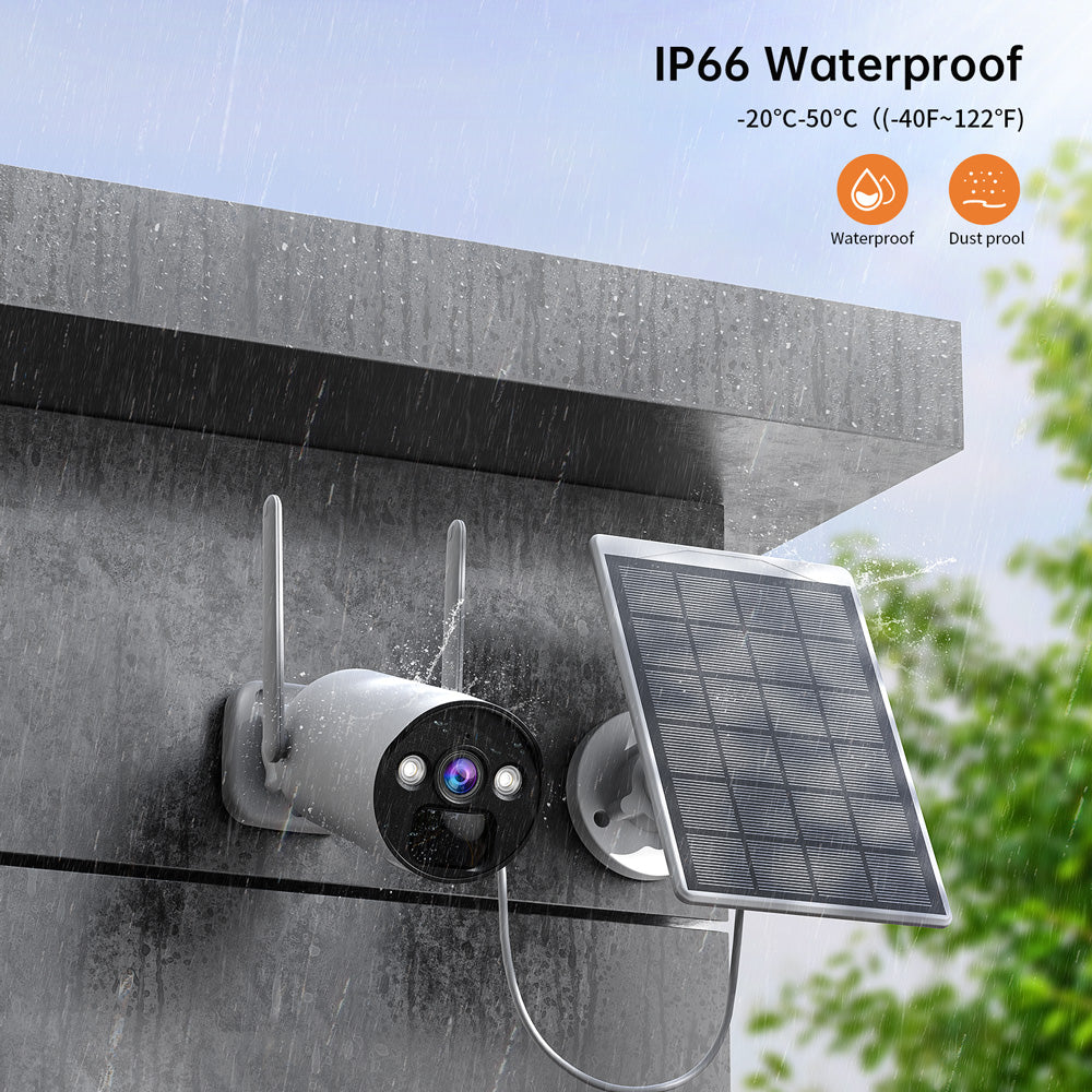 Toguard SC08 3MP Wireless Solar Security Camera With Color Night Vision（Only available in the US and Canada）