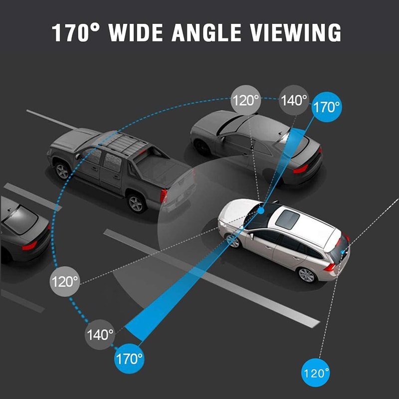 Toguard CE13 Dual Lens Dash Camera Touch Screen Front for Cars Backup Camera（Only sold in the US and EU）