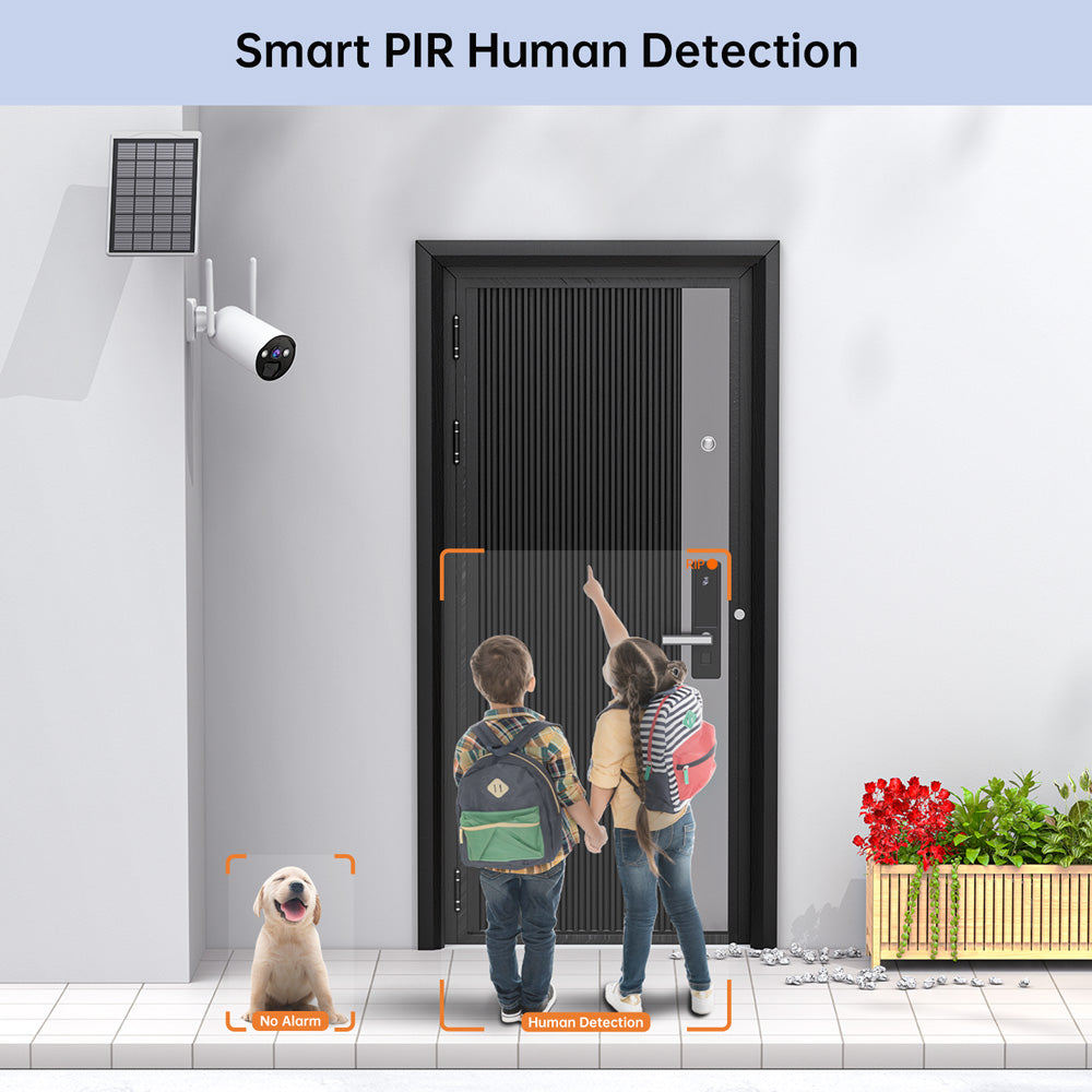Toguard SC08 3MP Wireless Solar Security Camera With Color Night Vision（Only available in the US and Canada）