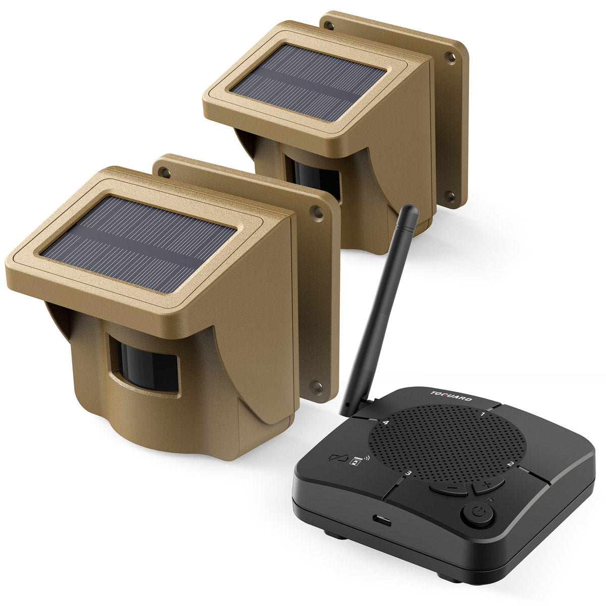 Outdoor Motion Sensor Driveway Alarm Security System | TOGUARD W10 ...