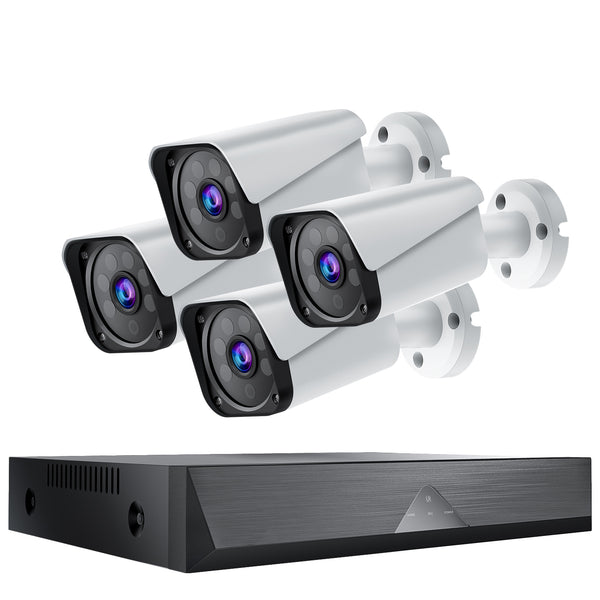 Toguard W204 Système de caméra de sécurité à domicile 4 caméras 1080P